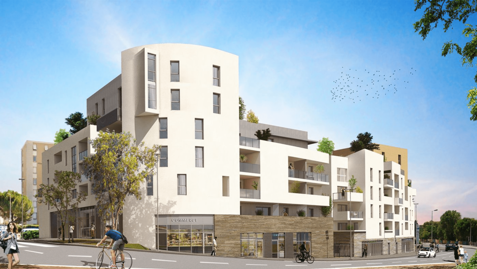 Premier achat d'appartement neuf pour primo-accedant avec le PSLA (Prêt Social Location Accession) à Baillargues dans l'Hérault (34)