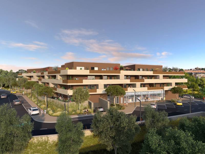 Résidence d'exception au cœur de la nature et de la ville de Castries  : LE DOMAINE DES LAVANDIERES