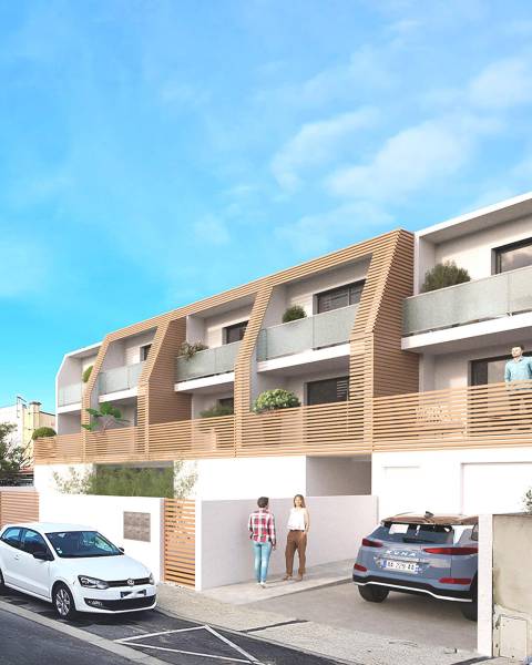 Cinq villas méditerranéennes en bord de la plage sur la rive gauche de Carnon - LAGOON