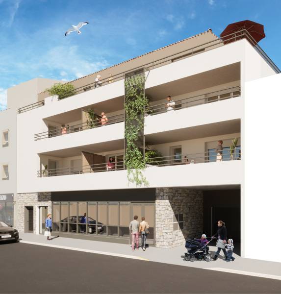 Programme neuf immobilier à deux pas de la Gare et du Centre Ville de Lunel - CLOS REPUBLIQUE