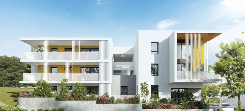 Nouvelle résidence aux lignes contemporaines au coeur de l'écoquartier du Castelet à Clapiers - FRANK SINATRA 